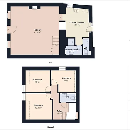 Maison Bretonne Pour 4 Adultes Et 3 Enfants *